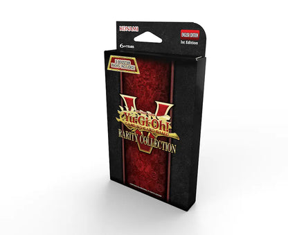 Yu-Gi-Oh! Rarity Collection 5 3-Pack Tuckbox fra siden, English Edition 1st Edition