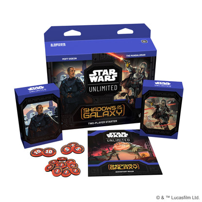 Star Wars Unlimited Shadows of The Galaxy Two Player Starter