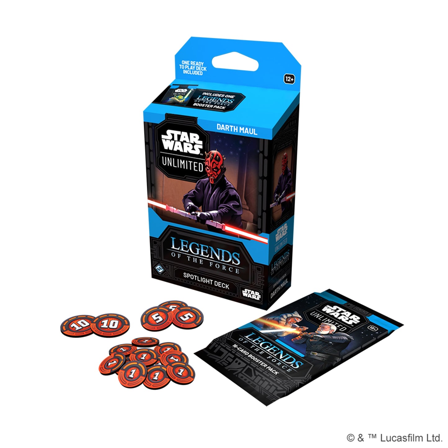 Star Wars Unlimited Legends of The Force Spotlight Deck (2 stk)
