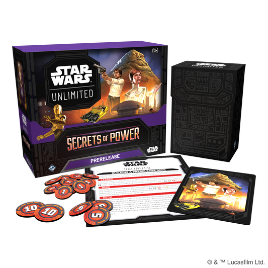 Star Wars: Unlimited Secrets of Power Prerelease Box