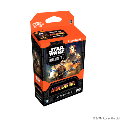 A Lawless Time Spotlight Deck med Leia Organa – eskens forside