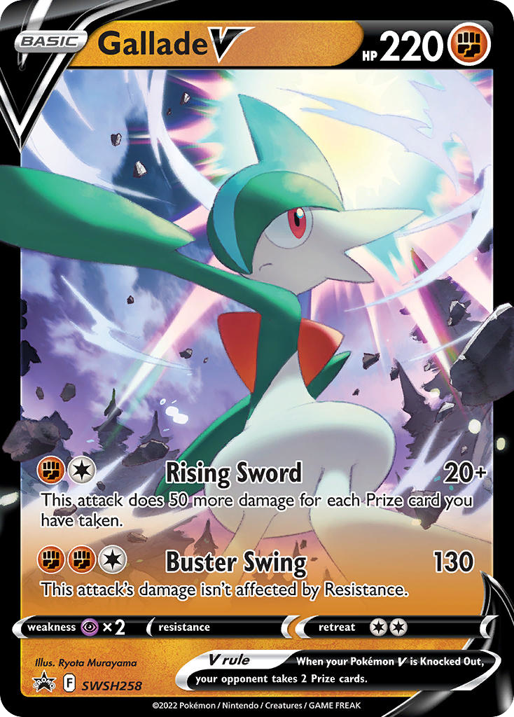Pokemon Gallade V SWSH258 Promo