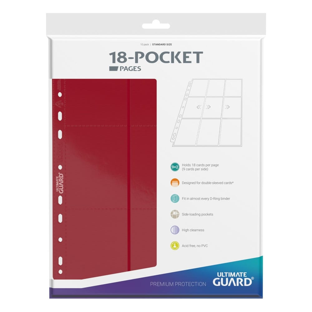 Ultimate Guard 18-Pocket Pages Side-Loading (10 stk)