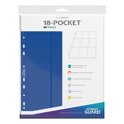 Ultimate Guard 18-Pocket Pages Side-Loading (10 stk)
