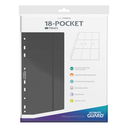 Ultimate Guard 18-Pocket Pages Side-Loading (10 stk)