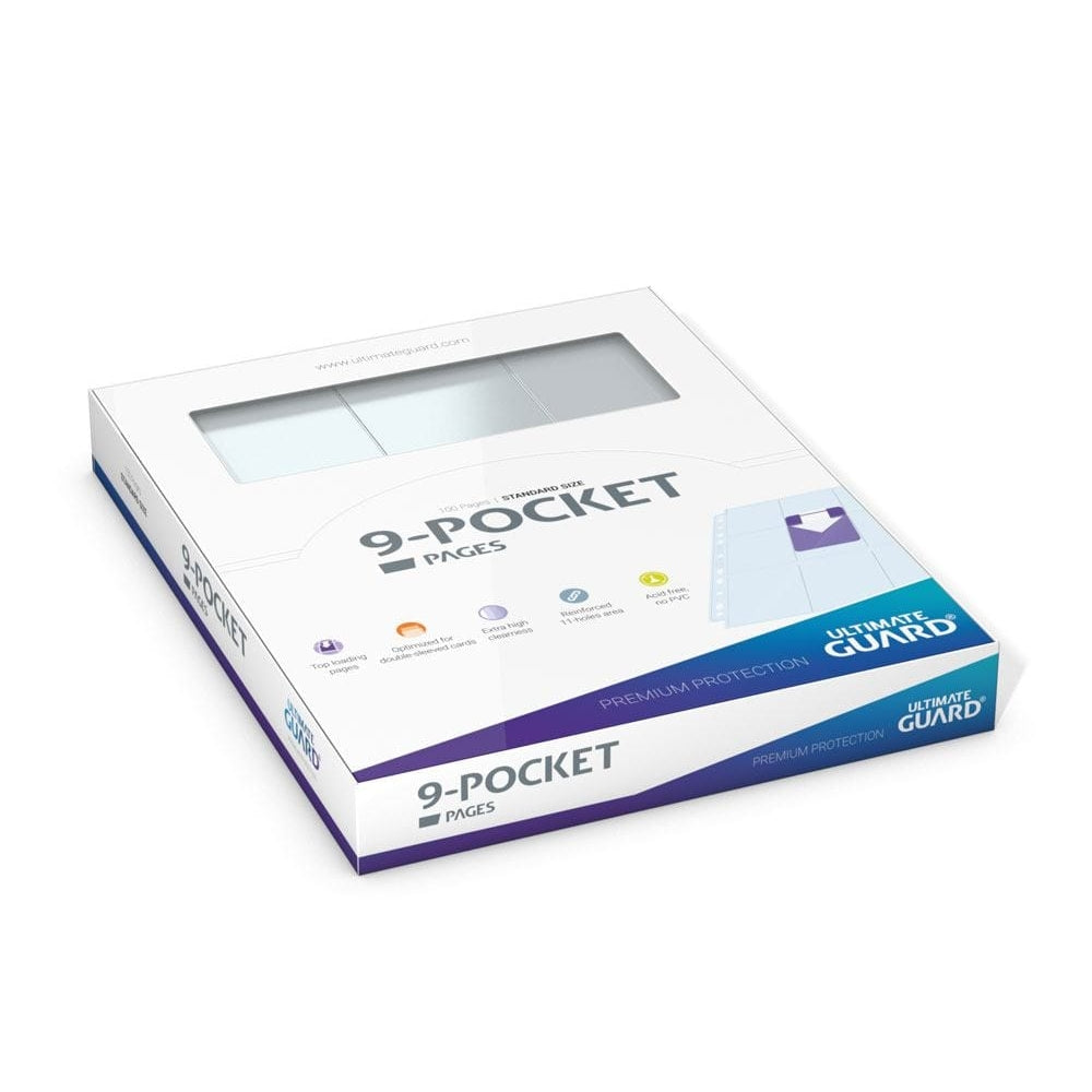 Ultimate Guard 9-Pocket Pages Top-Loading (100)