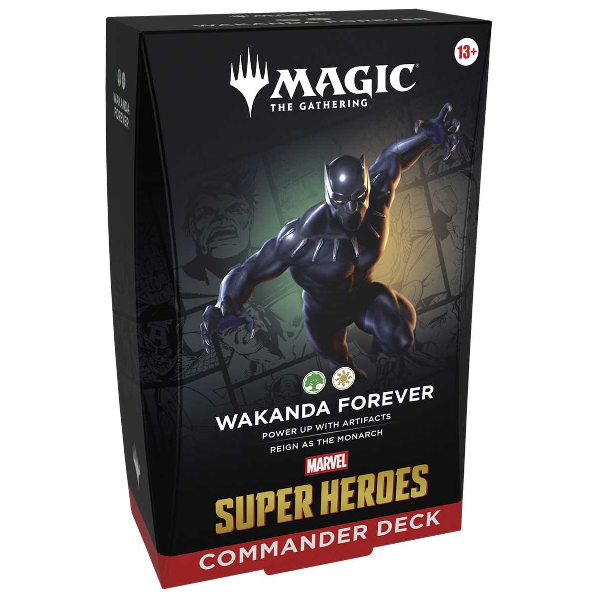 Magic The Gathering Marvel Super Heroes Commander Deck Display (4 decks)
