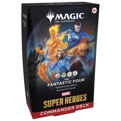 Magic The Gathering Marvel Super Heroes Commander Deck Display (4 decks)