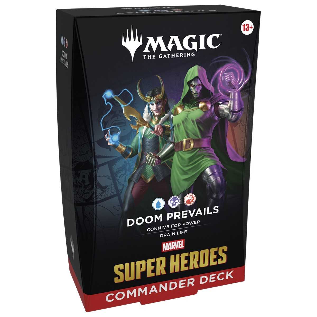 Magic The Gathering Marvel Super Heroes Commander Deck Display (4 decks)