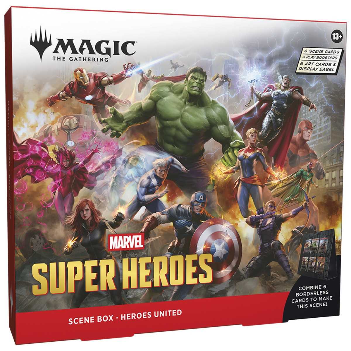 Magic The Gathering Marvel Super Heroes Scene Box Display