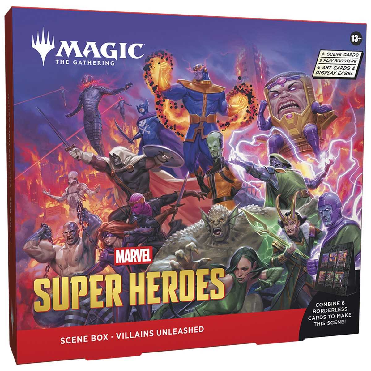 Magic The Gathering Marvel Super Heroes Scene Box Display