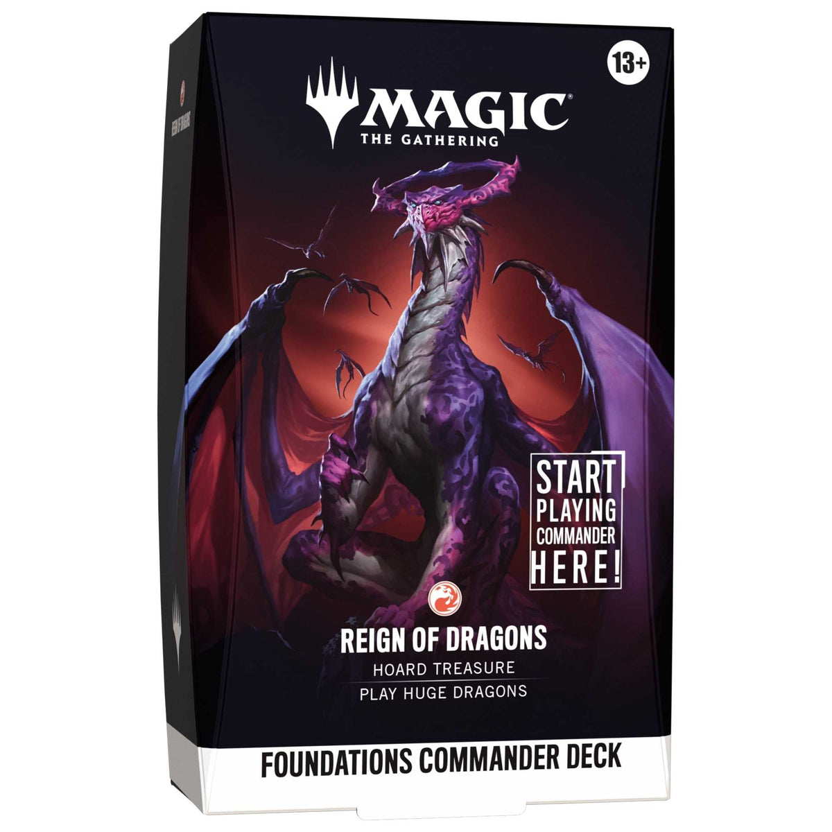 Foundations Commander Deck Reign of Dragons, det røde decket med Lathliss, Dragon Queen
