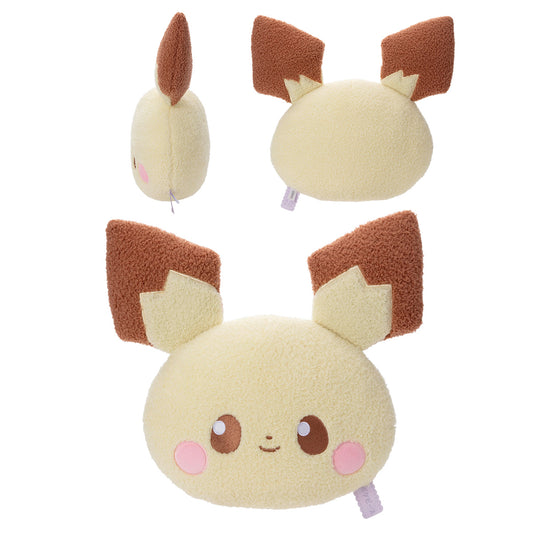 Pokemon Pokepeace Pichu Face Plush