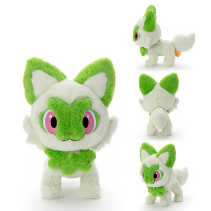 Pokemon Takara Tomy Kutakuta Tatta! Sprigatito Plush
