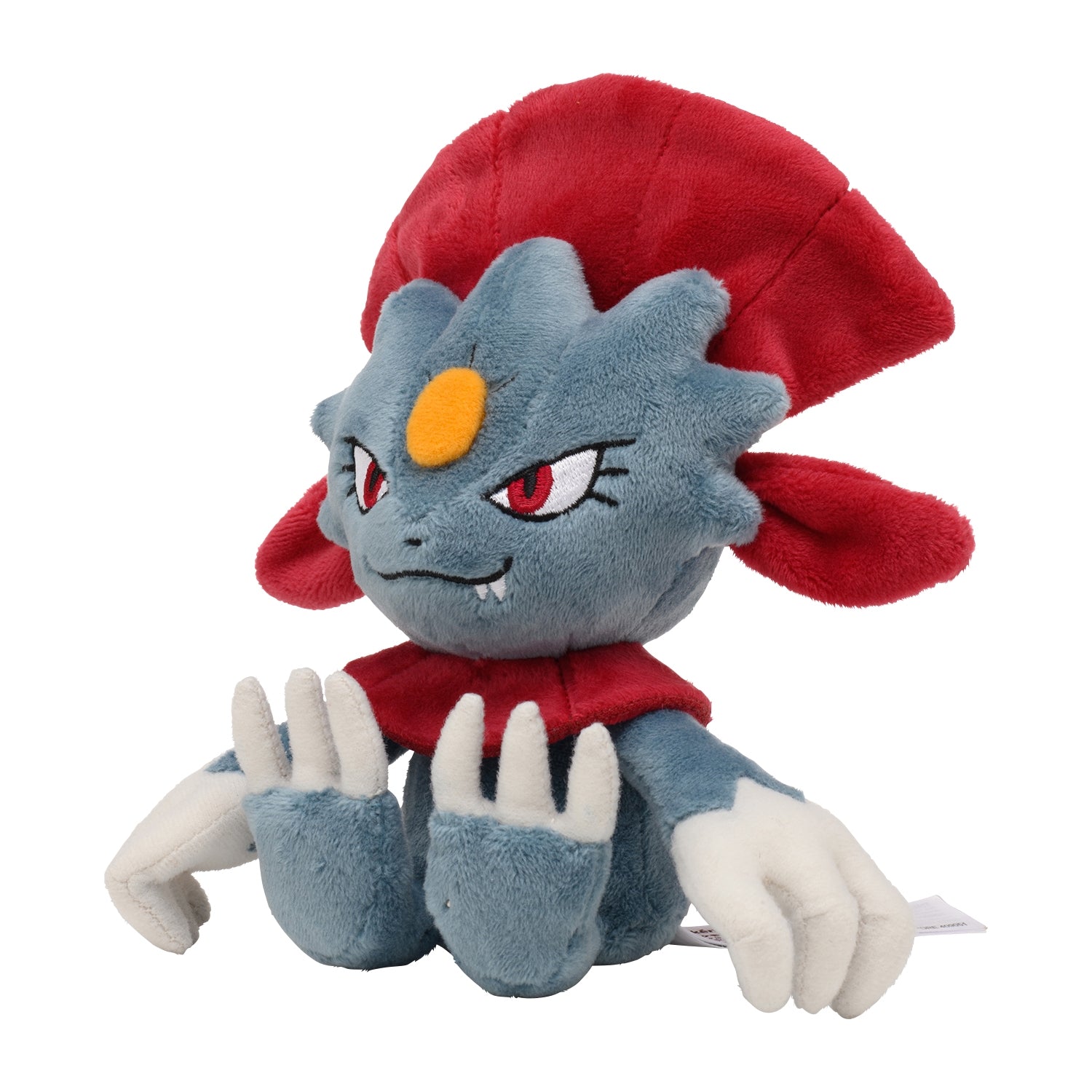 Weavile Fit Plush fra Pokemon Center Japan, sett forfra