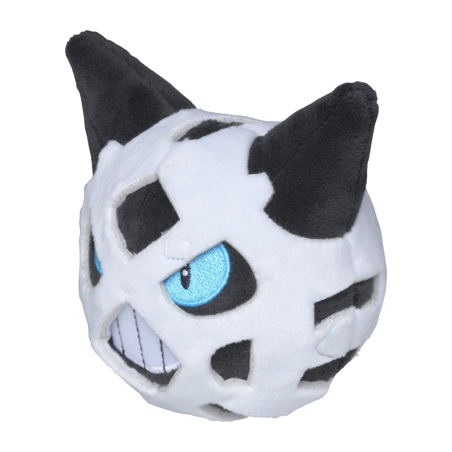 Glalie Fit Plush fra Pokemon Center Japan, sett forfra