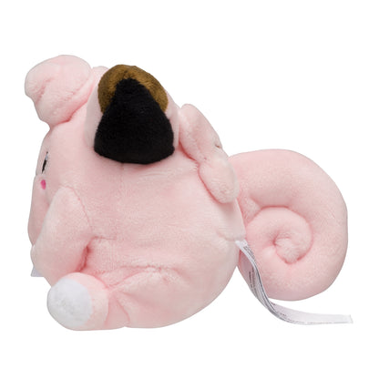 Clefairy Fit Plush fra Pokemon Center Japan, sett fra siden