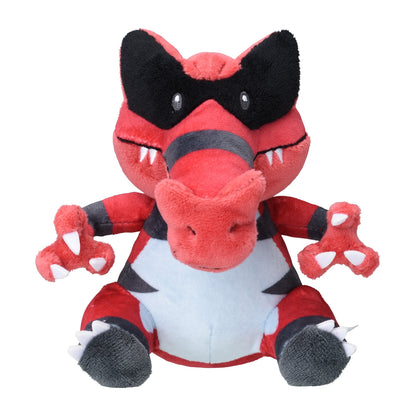 Krookodile Fit Plush fra Pokemon Center Japan, sett forfra