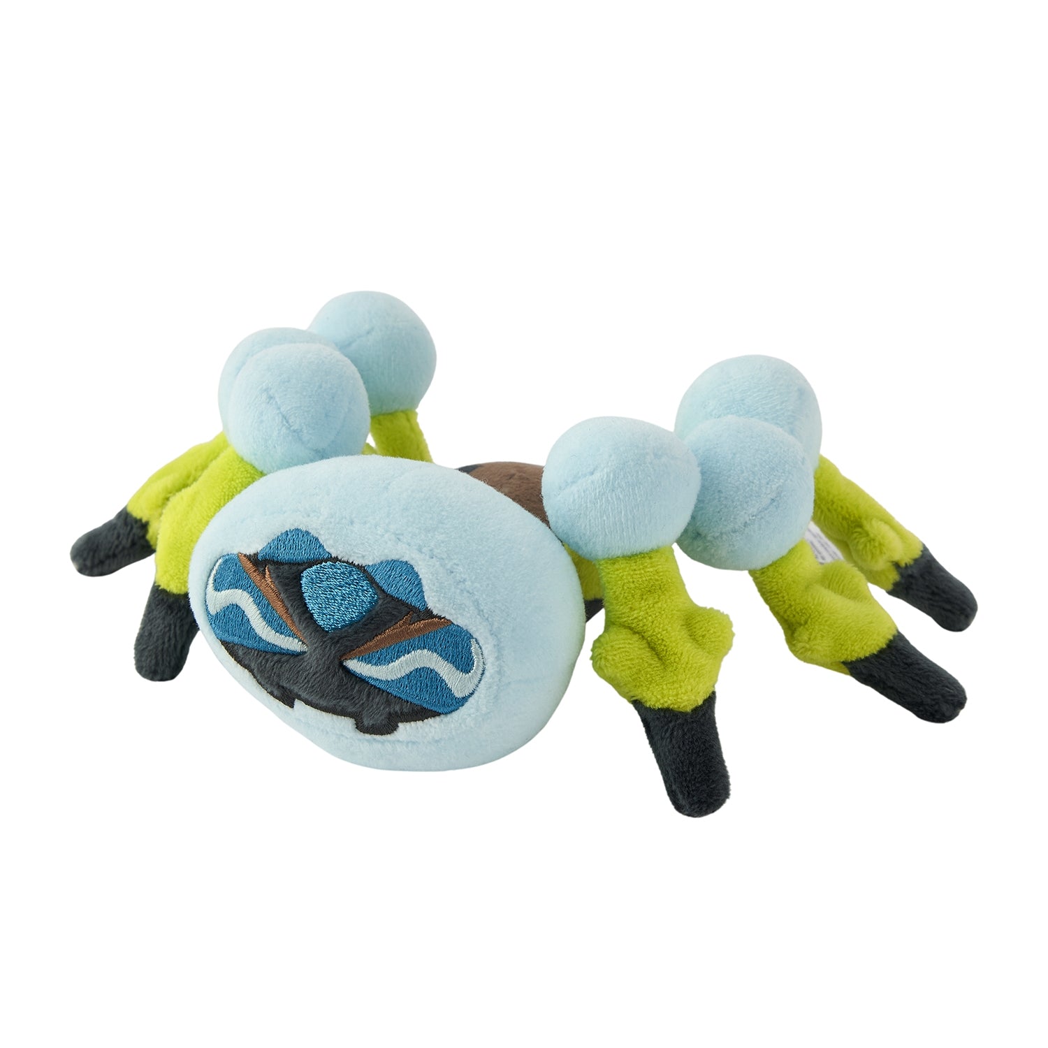 Araquanid Fit Plush fra Pokemon Center Japan, sett forfra