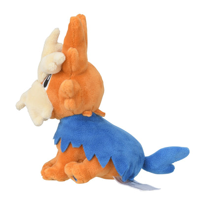 Herdier Fit Plush fra Pokemon Center Japan, sett fra siden