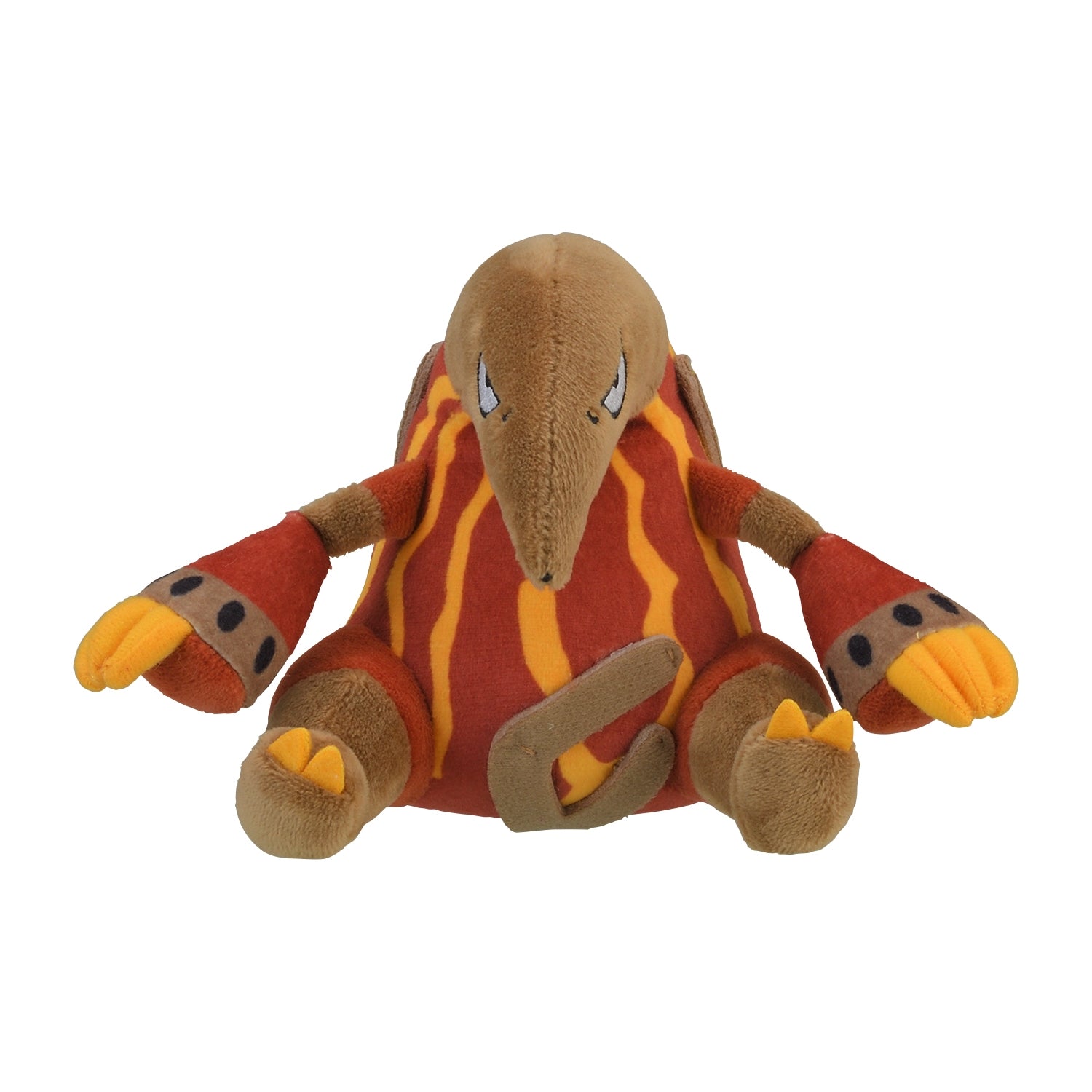 Heatmor Fit Plush fra Pokemon Center Japan, sett forfra