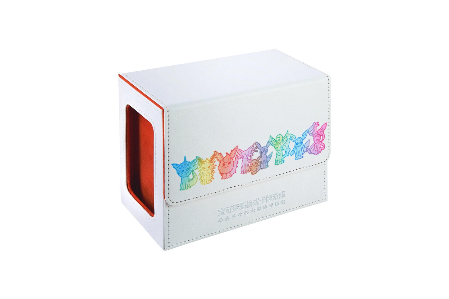 Pokemon Nine Colors Gathering Kinesisk Advanced Gift Box Flareon – en deck box med Eevee-utviklingene