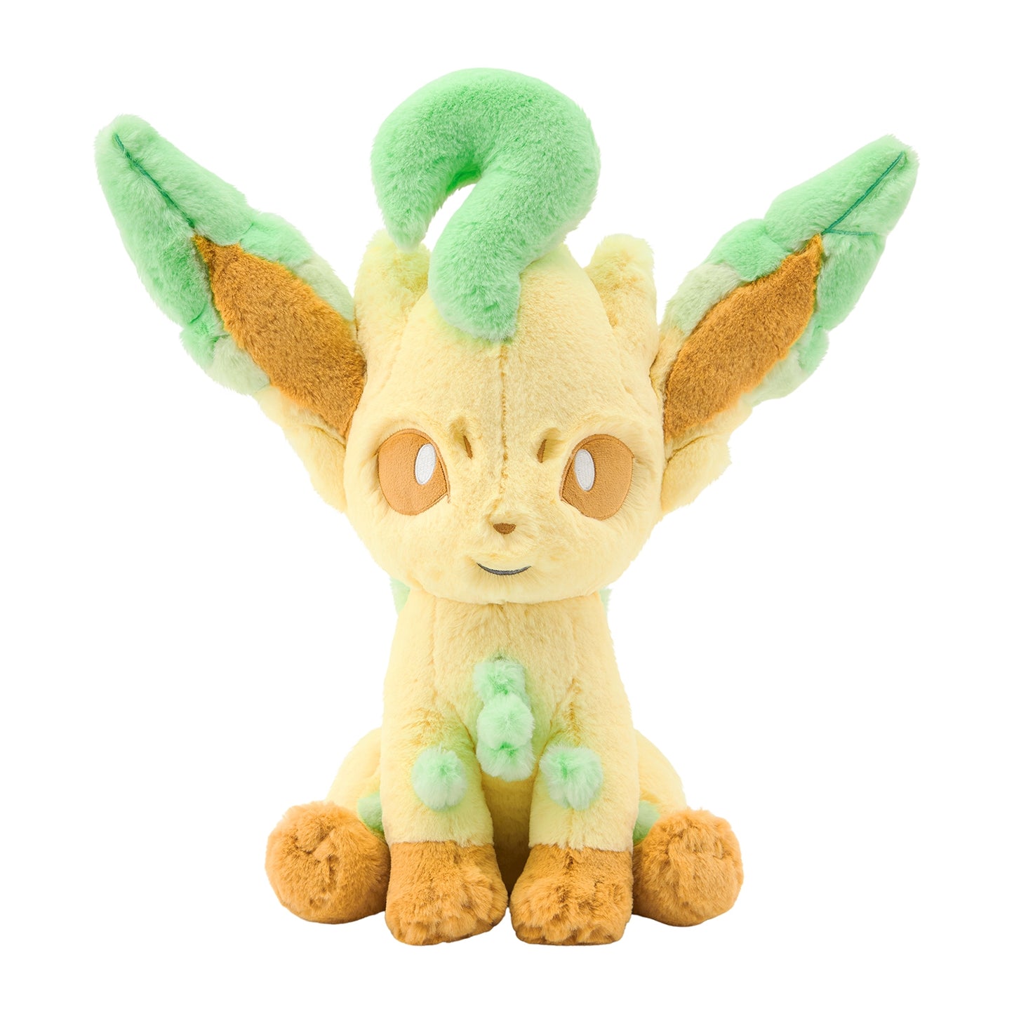 Pokemon Center Japan Fluffy Huggable Leafeon Plush (41cm)