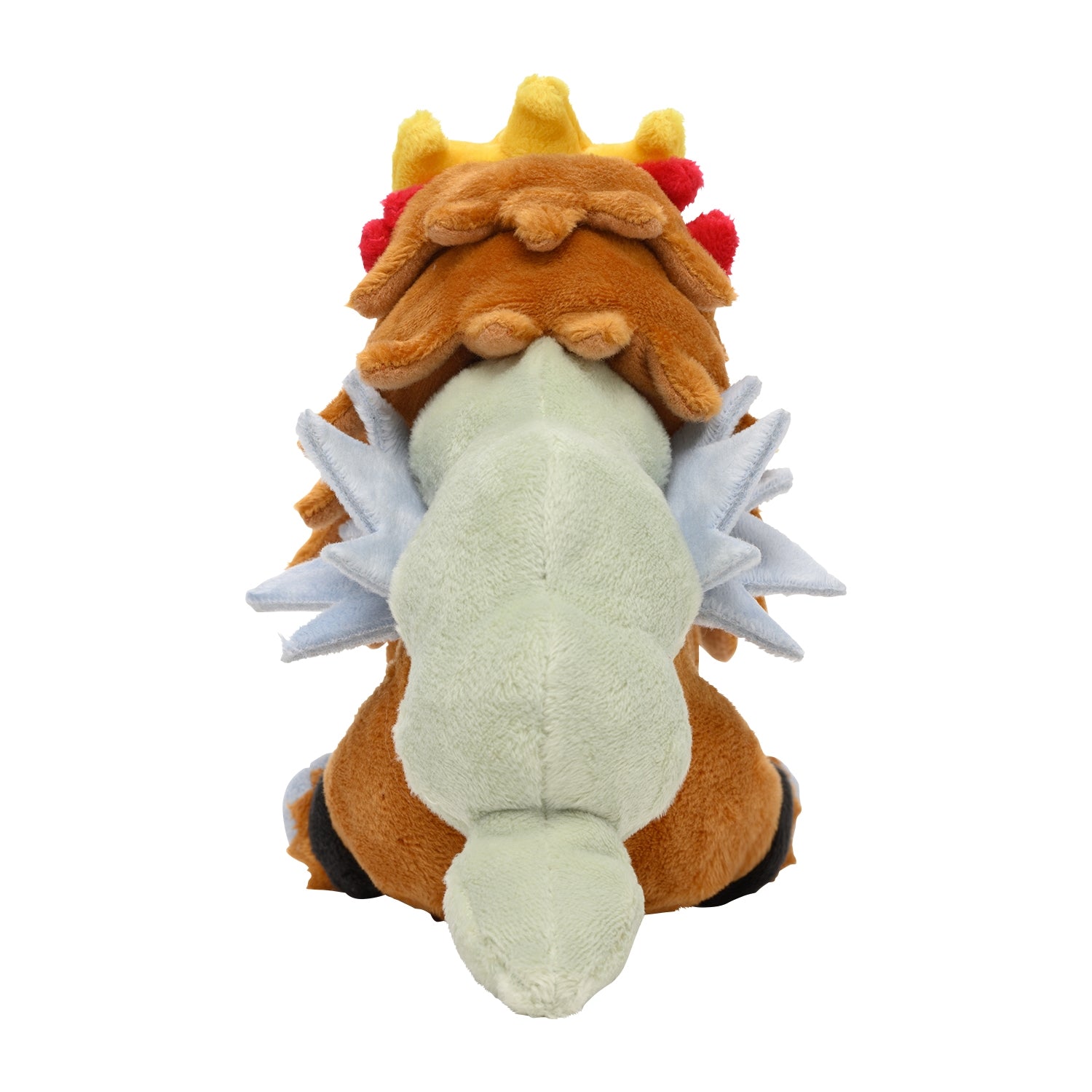 Entei Fit Plush fra Pokemon Center Japan, sett bakfra
