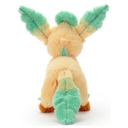 Pokemon Takara Tomy Kutakuta Tatta! Leafeon Plush