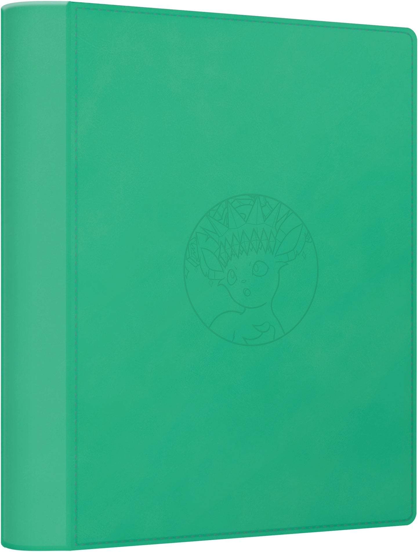 Pokemon Terastal Gathering Kinesisk Binder Gift Box Leafeon – binderen med Leafeon-kunst
