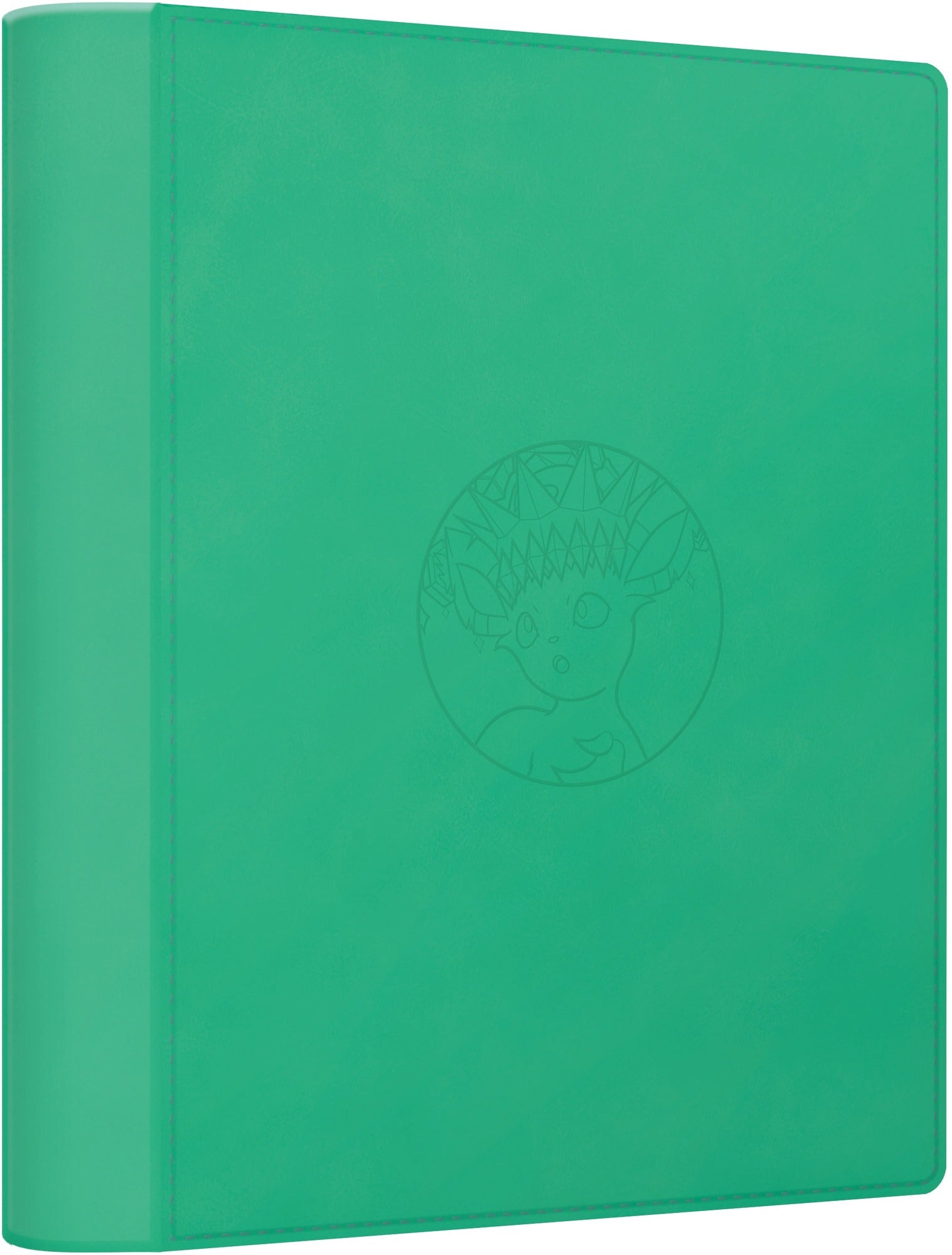 Pokemon Terastal Gathering Kinesisk Binder Gift Box Leafeon – binderen med Leafeon-kunst