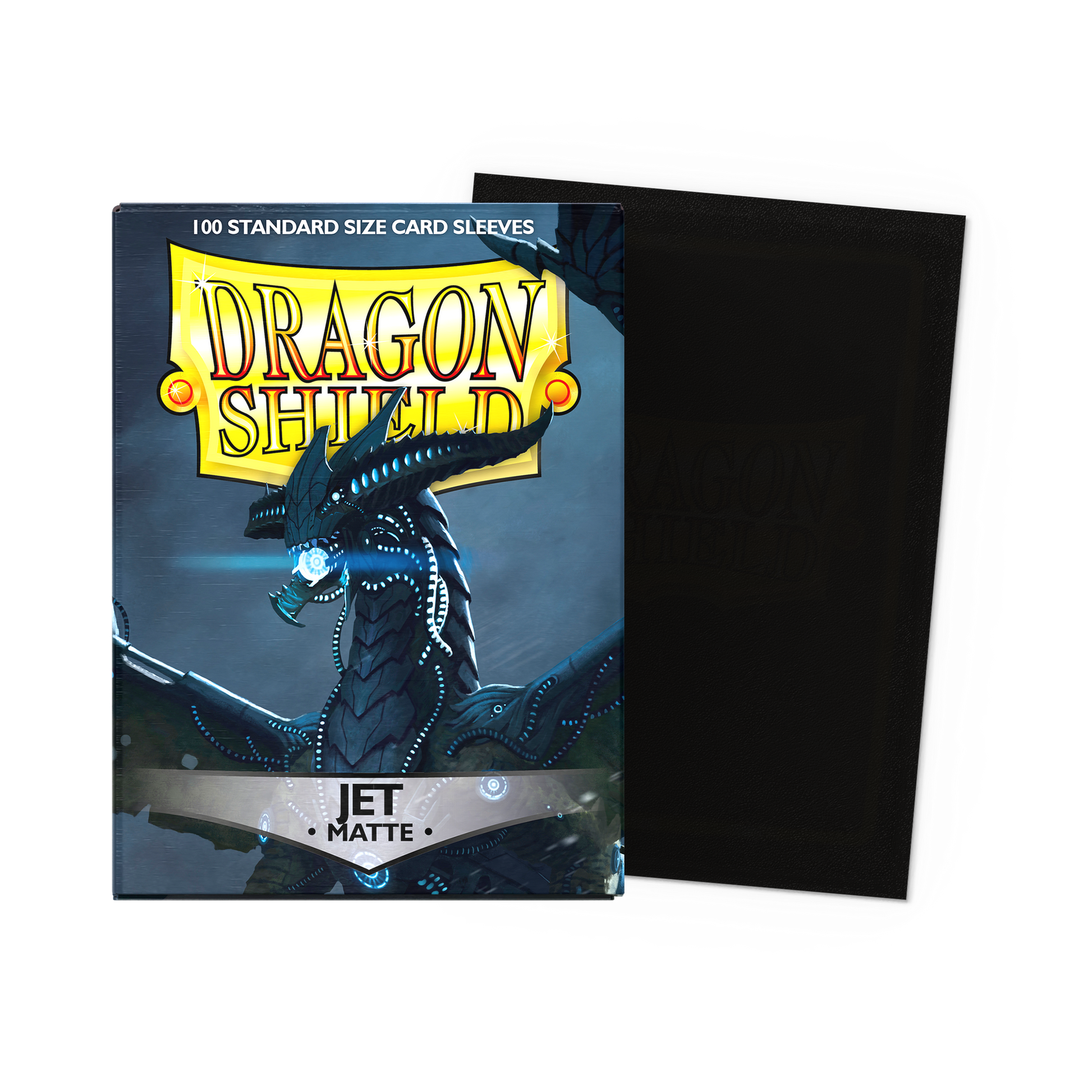 Dragon Shield Matte Sleeves (100 stk) - Jet Black