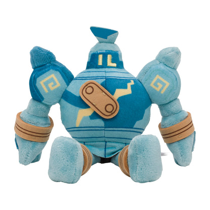 Golurk Fit Plush fra Pokemon Center Japan, sett forfra