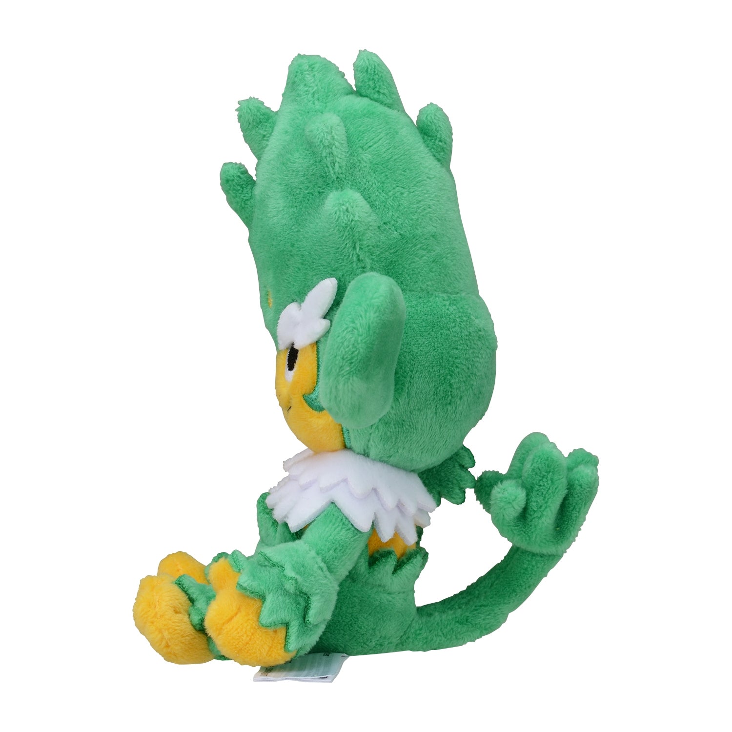 Simisage Fit Plush fra Pokemon Center Japan, sett fra siden