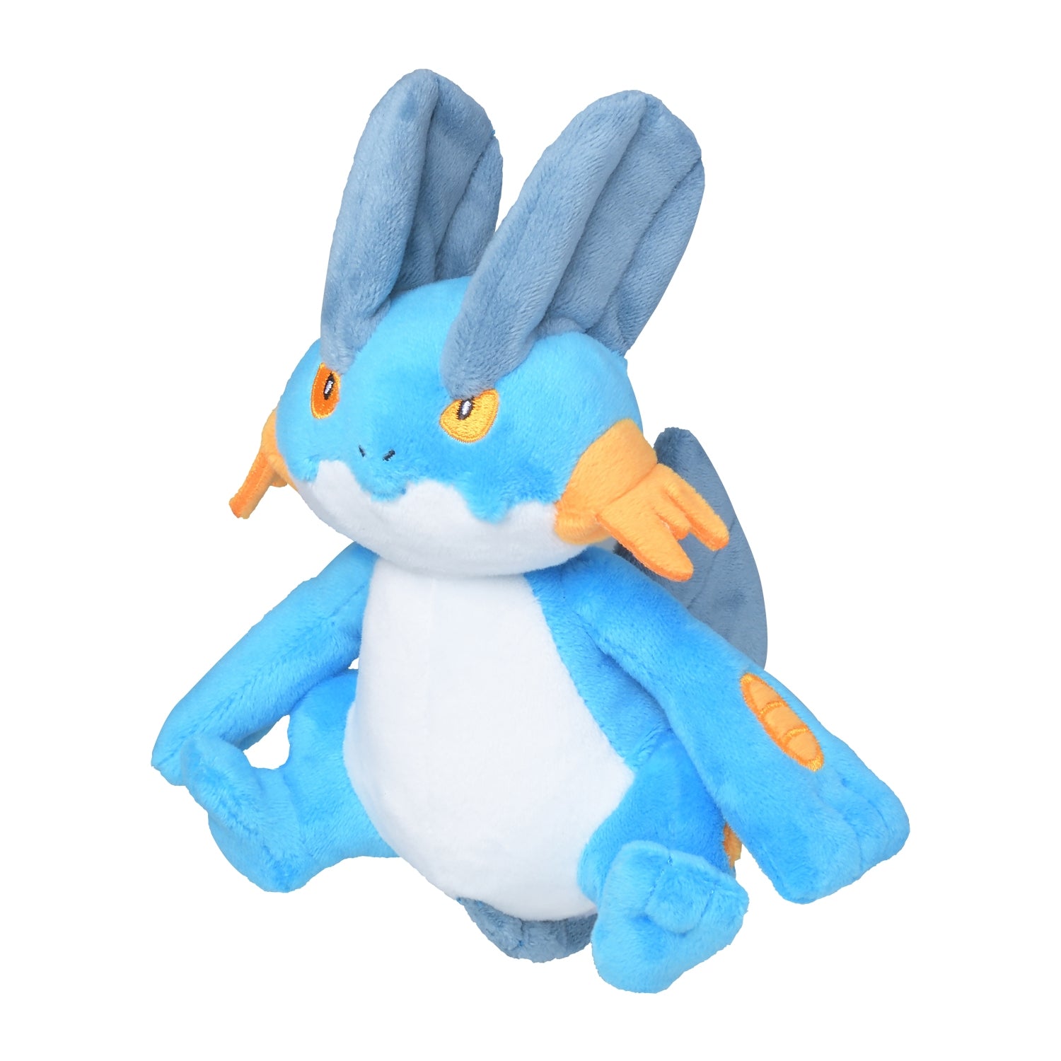 Swampert Fit Plush fra Pokemon Center Japan, sett forfra