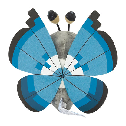Vivillon (Marine Pattern) Fit Plush fra Pokemon Center Japan, sett bakfra