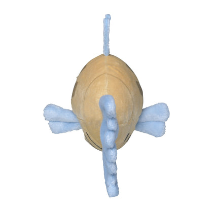 Feebas Fit Plush fra Pokemon Center Japan, sett bakfra