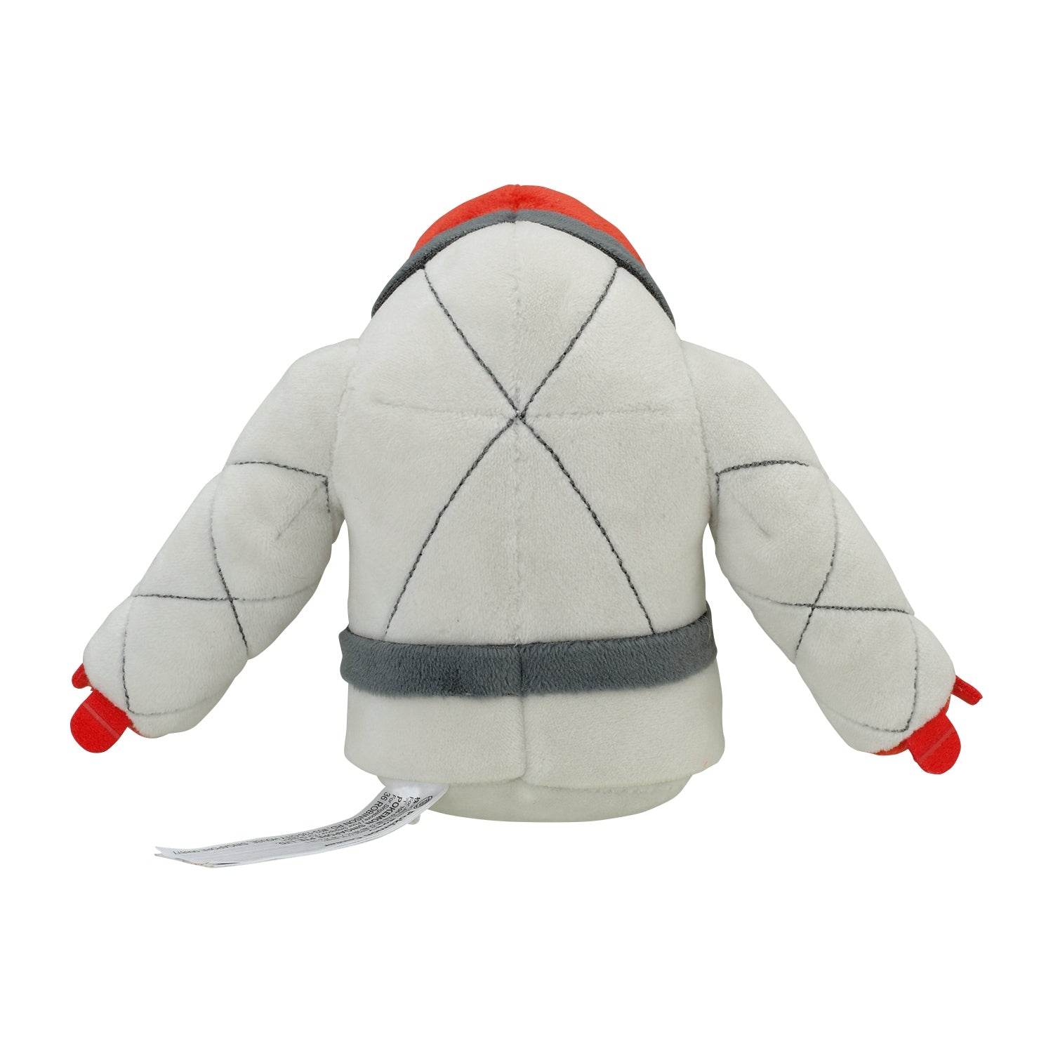 Throh Fit Plush fra Pokemon Center Japan, sett bakfra