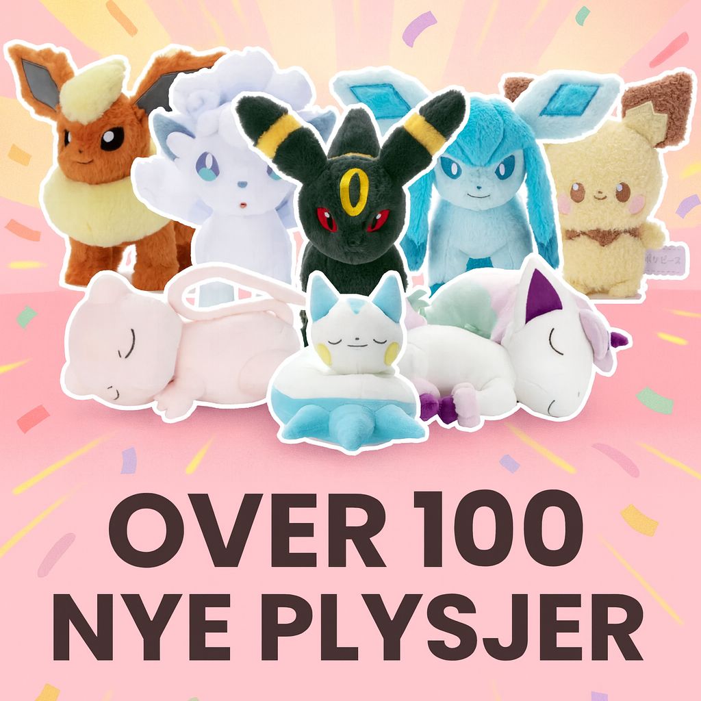 Nye Pokemon pysjer fra Takara Tomy og Sanei Boeki