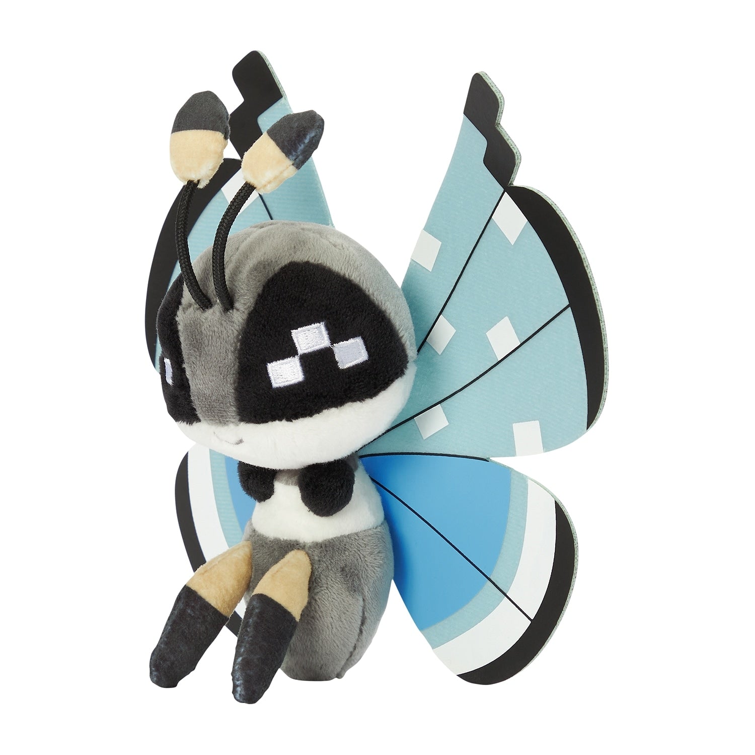 Vivillon (Polar Pattern) Fit Plush fra Pokemon Center Japan, sett forfra