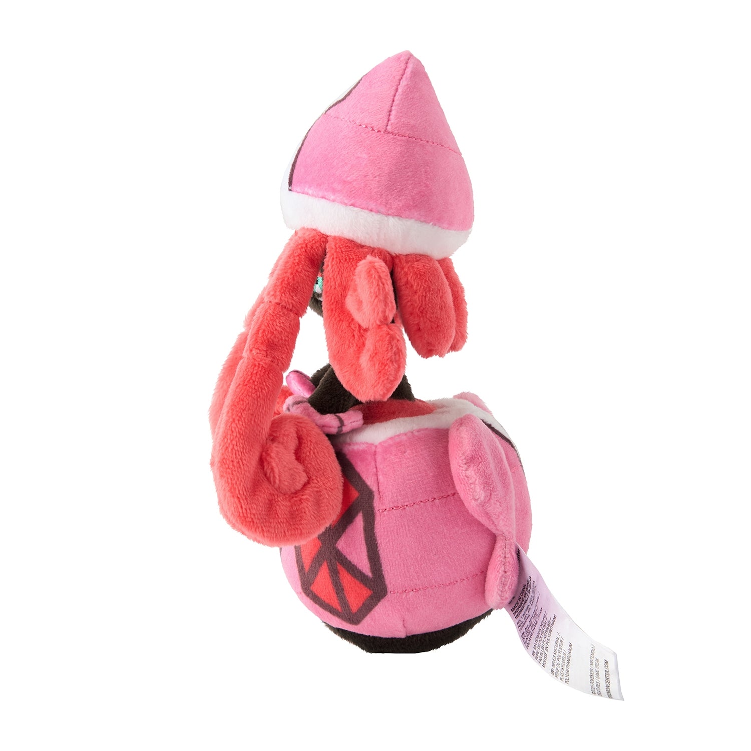 Tapu Lele Fit Plush fra Pokemon Center Japan, sett fra siden