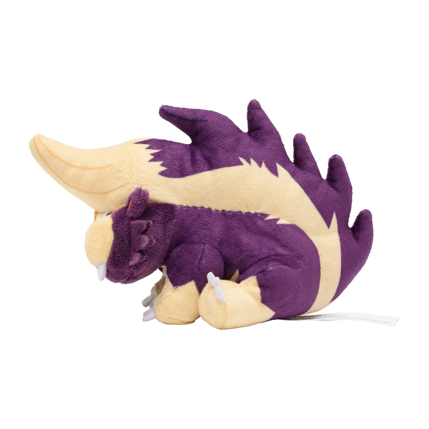 Skuntank Fit Plush fra Pokemon Center Japan, sett fra siden