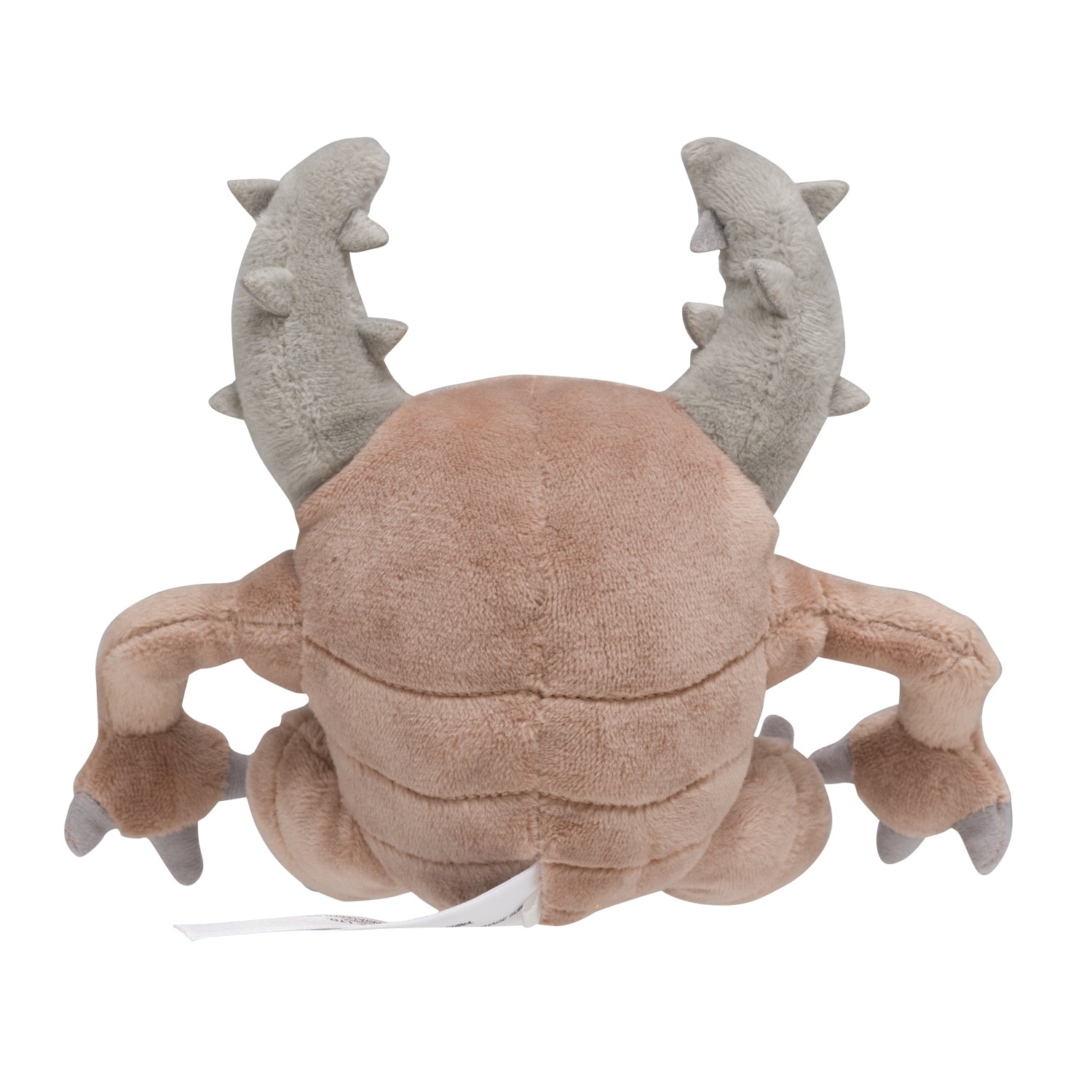 Pinsir Fit Plush fra Pokemon Center Japan, sett bakfra