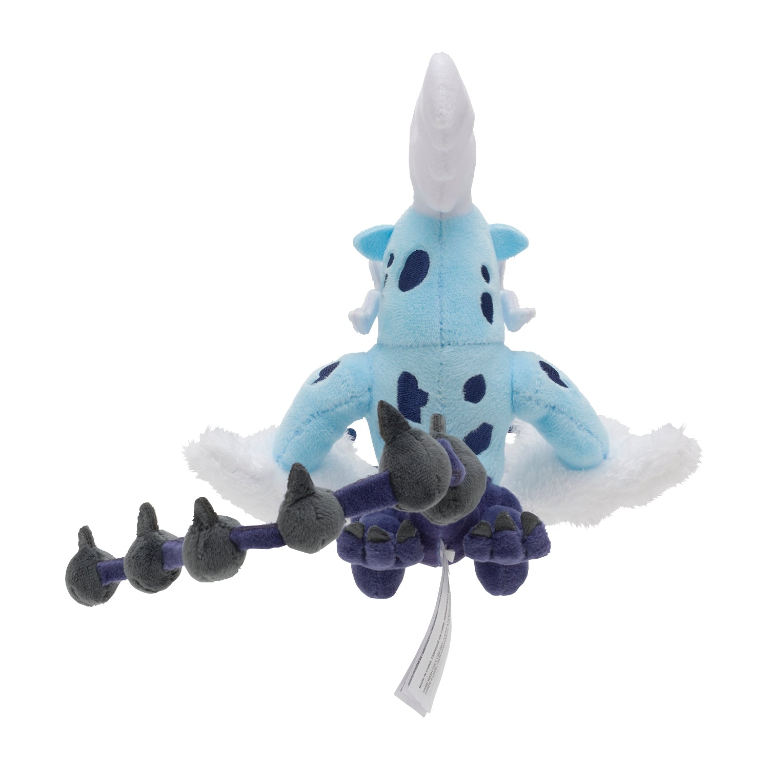Thundurus (Therian Forme) Fit Plush fra Pokemon Center Japan, sett bakfra