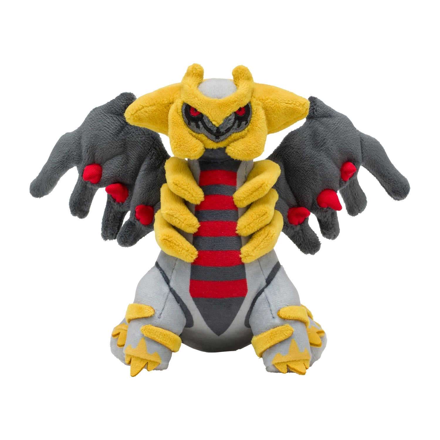 Giratina (Altered Forme) Fit Plush fra Pokemon Center Japan, sett forfra