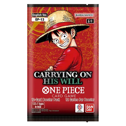 One Piece OP13 Carrying On His Will Booster Box