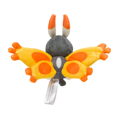 Mothim Fit Plush fra Pokemon Center Japan, sett bakfra