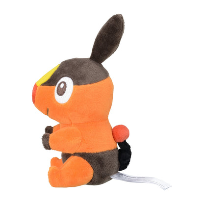Tepig Fit Plush fra Pokemon Center Japan, sett forfra