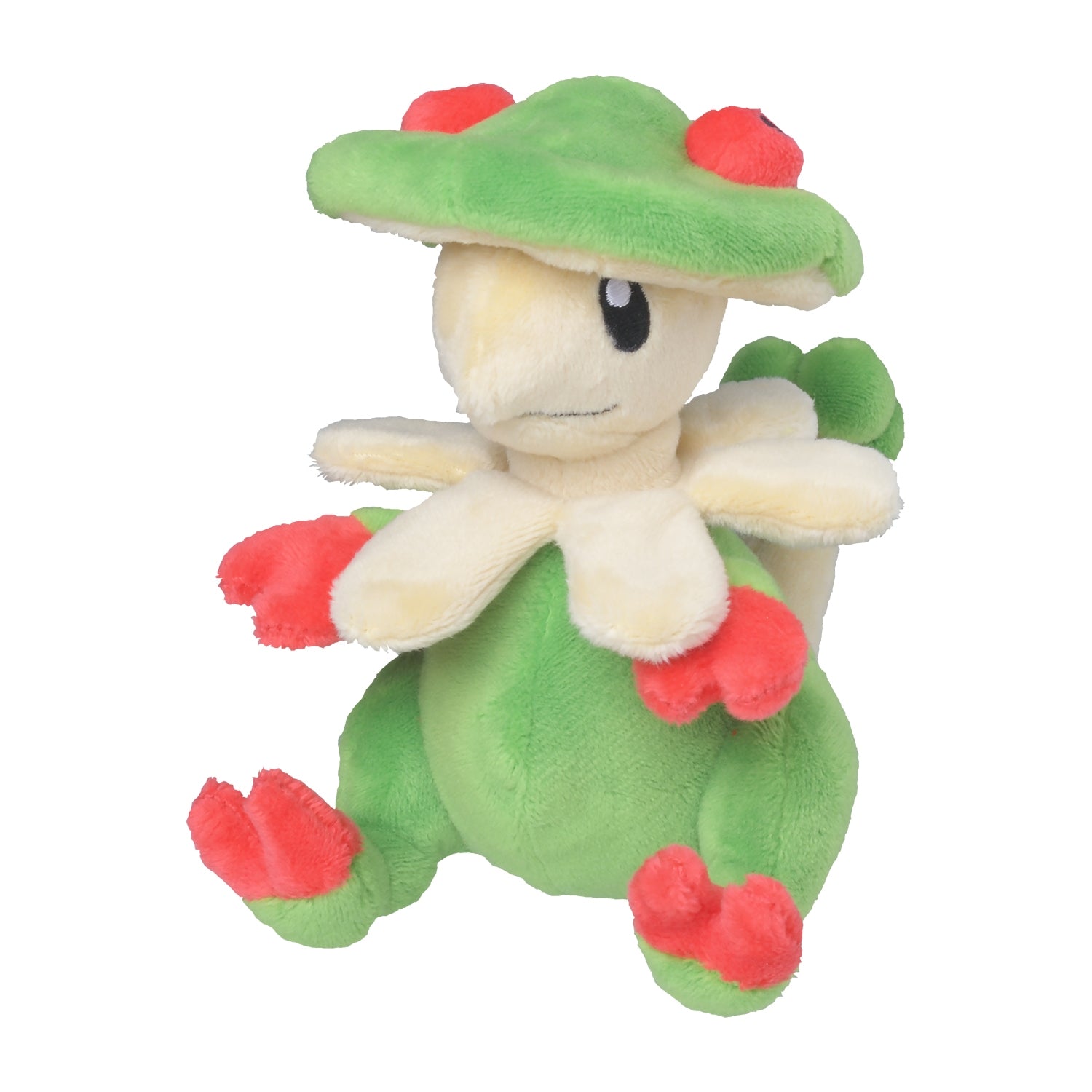 Breloom Fit Plush fra Pokemon Center Japan, sett forfra