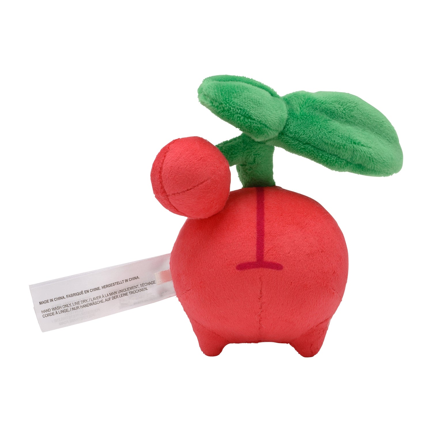 Cherubi Fit Plush fra Pokemon Center Japan, sett bakfra